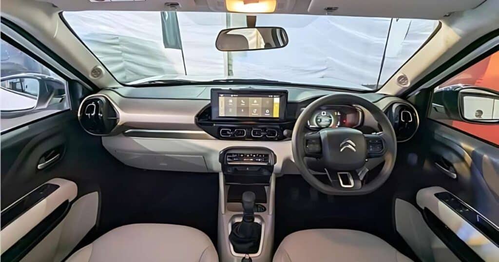 Citroen Basalt interior