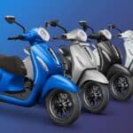 Bajaj Chetak Blue 3202