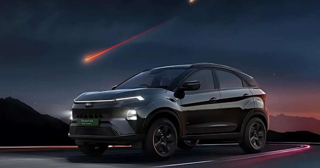 Nexon EV Red Dark Edition