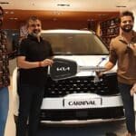 Kia Carnival Suresh Raina