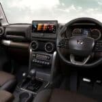 Mahindra Thar Roxx Mocha Brown Interior