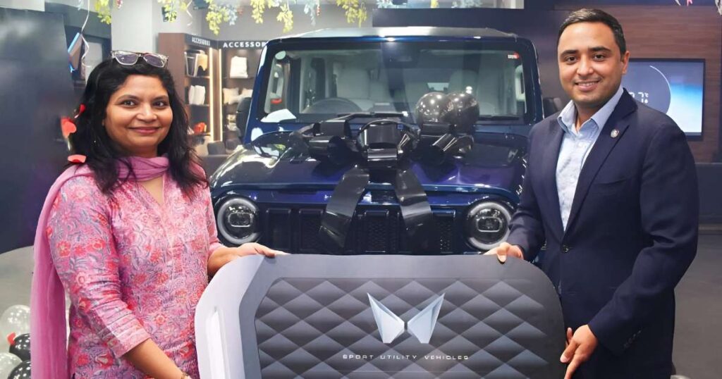 Mahindra Thar Roxx VIN 001 Aakash Minda