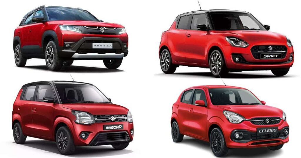 Maruti Suzuki Brezza, Swift, Alto