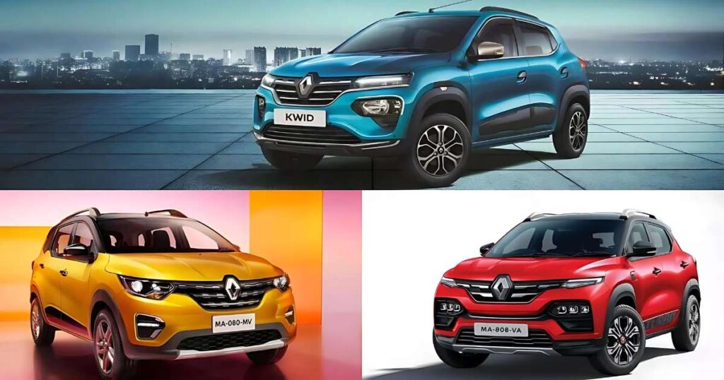 Renault KWID, Kiger, Triber