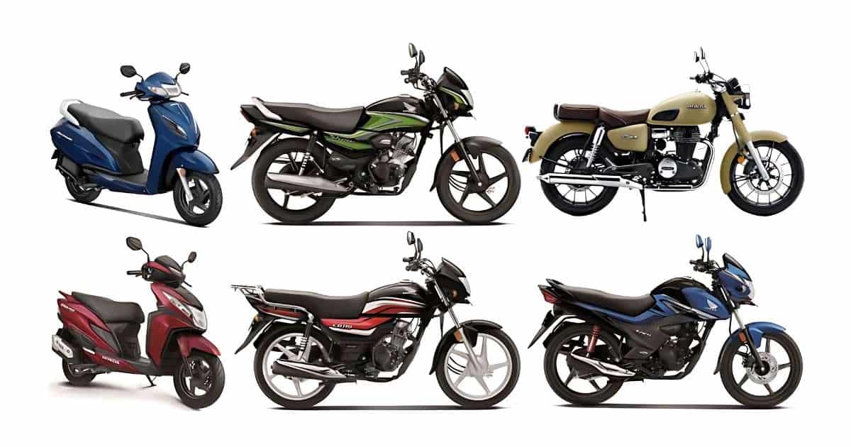Honda Bikes Scooters