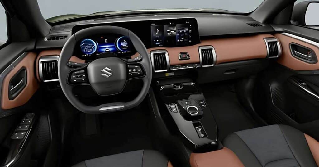 Suzuki E Vitara Electric SUV Dashboard
